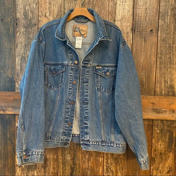 Levi’s L Vintage Blue Unisex Denim Trucker Jacket